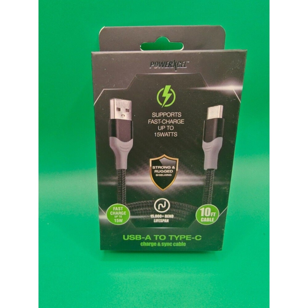 USB A to type C charger cable fast charging